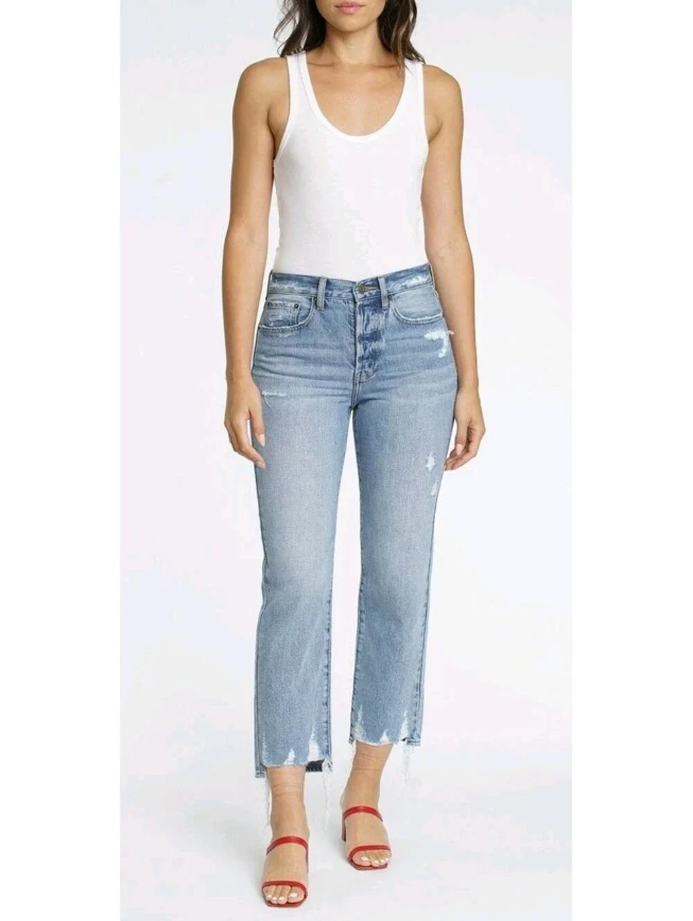 Pistola High Rise Charlie Jeans Size 29 Distressed Pls Read